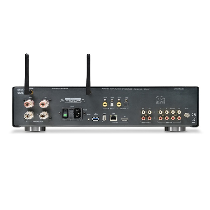 AVM Audio AS30.3 Streaming Amplifier - Image 2